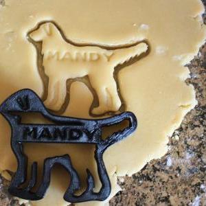 Personalized Cookie Biscuit Cutter Golden..
