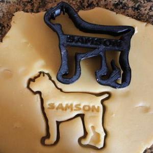 Boxer Cookie Cutter Personalized