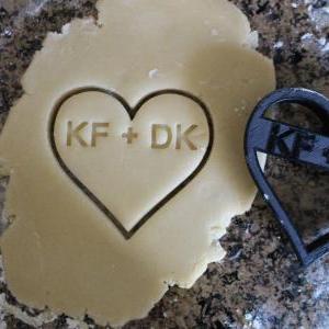 Cookie Cutter Personalized Valentines Day Cookie..